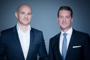 Johannes Gungl und Oliver Stribl, Geschäftsführer der RTR