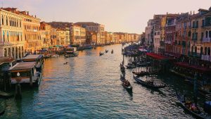 Der GRadn Canal in Venedig