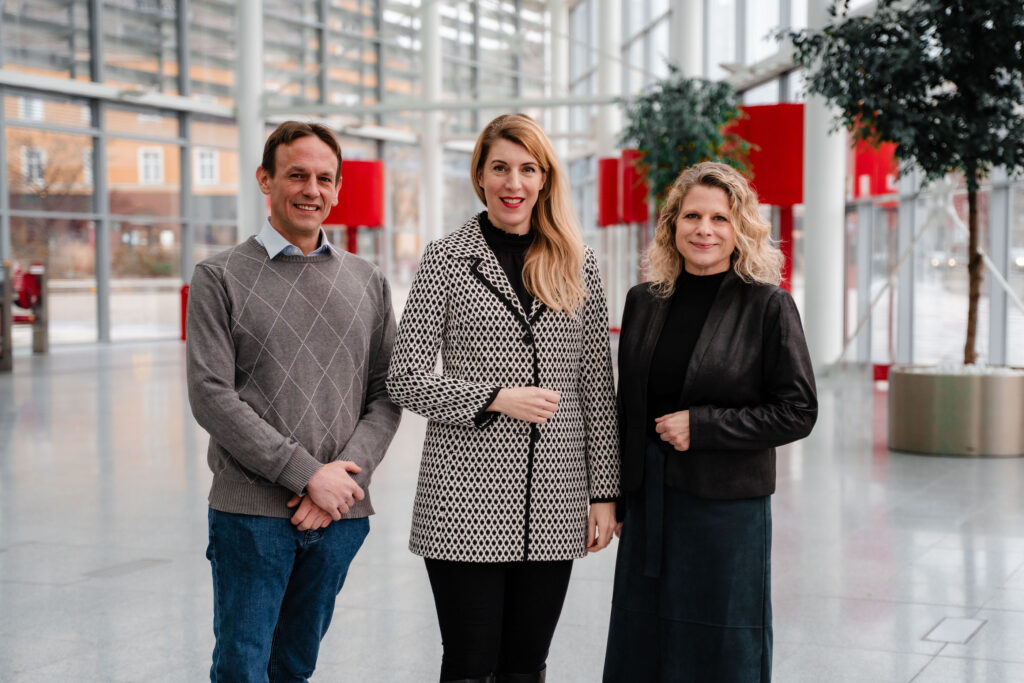 Messe Wien Geschäftsführung: Christoph Mahlberg (CFO), Katharina Weishaupt (CEO), Martina Candillo (COO).