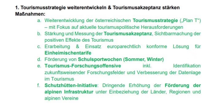 Tourismusstrategie